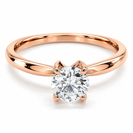 Anillo de Compromiso en Oro Rosa de 14 kilates | 11ZR3446LQ