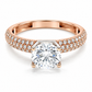 Anillo de Compromiso en Oro Rosa de 14 kilates | 11ZR345LQ