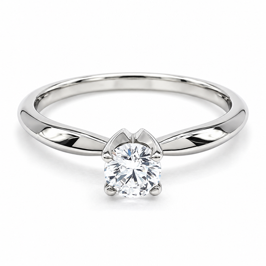 Anillo de compromiso en oro blanco de 14 Kilates | 11ZB3445LQ