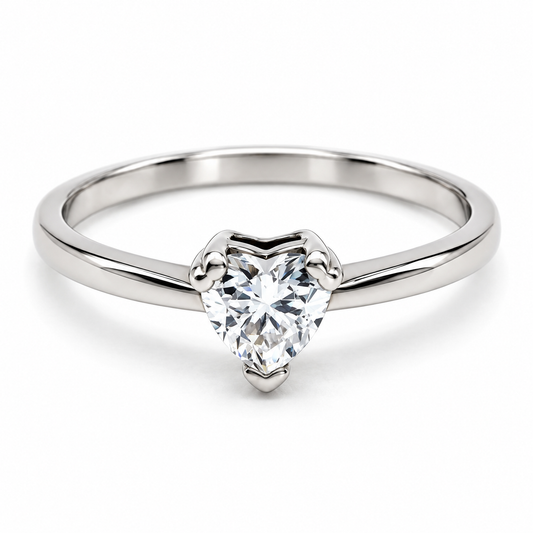 Anillo de compromiso en oro blanco de 14 Kilates | 11ZB4348LQ