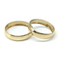 18D654-4LQ Argollas de Matrimonio en oro amarillo de 10 Kilates.