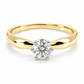 18ZA110LQ Anillo de compromiso en oro amarillo de 10 Kilates