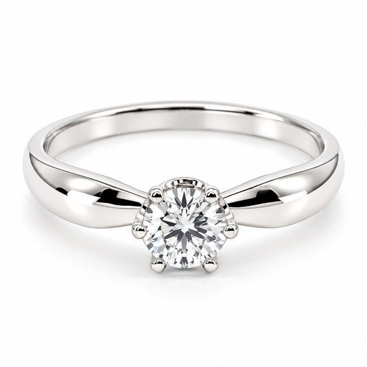 Anillo de Compromiso fabricado en oro de 10 Kilates | 18ZB110LQ