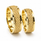 19A57LQ Argollas de Matrimonio en oro amarillo en 14 kilates