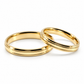 Par de Argollas de Matrimonio en oro de 10 ó 14 Kilates 19B6-3LQ