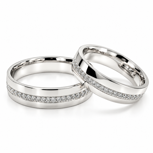 Par de Argollas de Matrimonio en oro de 10 ó 14 Kilates 20B26325LQ