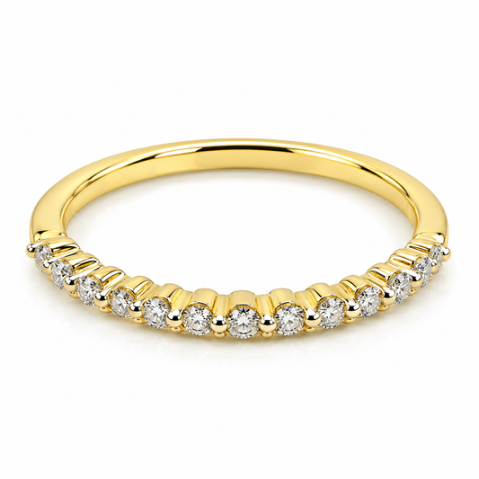 Churumbela en oro amarillo de 14 Kilates montado en diamantes naturales | 22CHA248898LQ