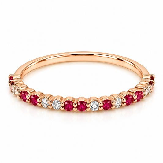 Churumbela en oro rosa de 14 Kilates | 23CHR7089LQ-R