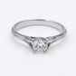 24JC9021LQ Anillo de compromiso en Platino de .950 montado con Diamante natural