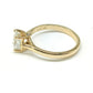 25JCL24LQ Anillo de compromiso tradicional en oro Amarillo de 14 kilates con diamante de laboratorio en corte Oval