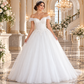 51AS1871LQ Vestido de Novia en corte Princesa