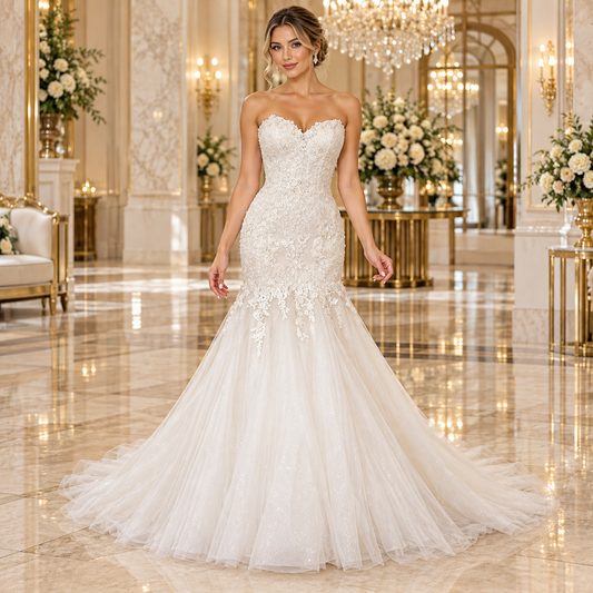 Vestido Benita ivory, vista frontal