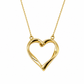 6040042LQ Collar en oro de 14 Kilates con colgante de corazón
