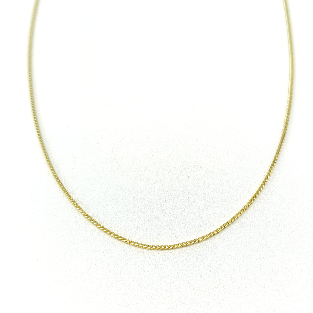 6040063LQ Cadena Franco en oro de 14 Kilates