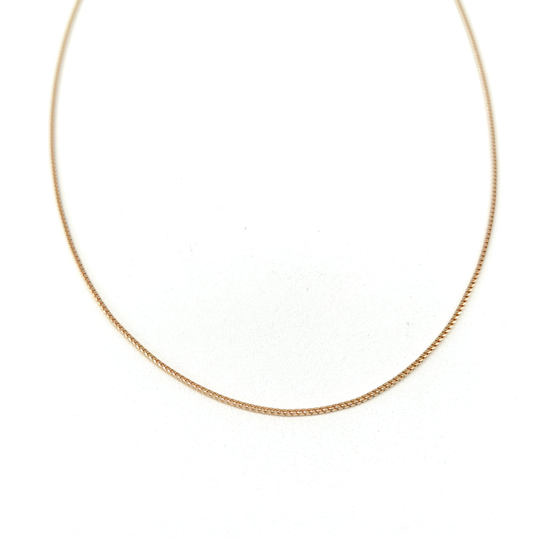 6040063LQ Cadena Franco en oro de 14 Kilates