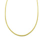 6040067LQ Cadena Franco en oro amarillo de 14 kilates