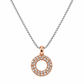 6040194LQ Collar en oro de 14 Kilates con circonias