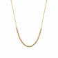 6040234LQ Collar en oro florentino de 14 Kilates