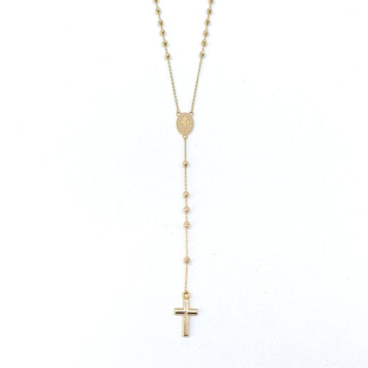 Rosario en oro amarillo de 14 Kilates | 6040253LQ
