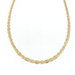 6050024LQ Cadena Valentino en oro florentino de 10 kilates