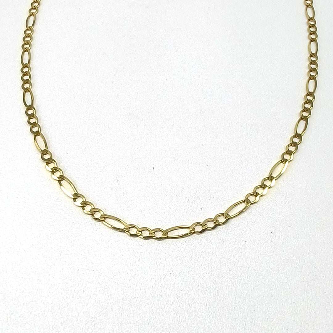 6050061LQ Cadena tipo Cartier en oro de 10 Kilates