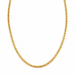 6050080LQ Cadena tipo Bizantino de oro de 10 Kilates