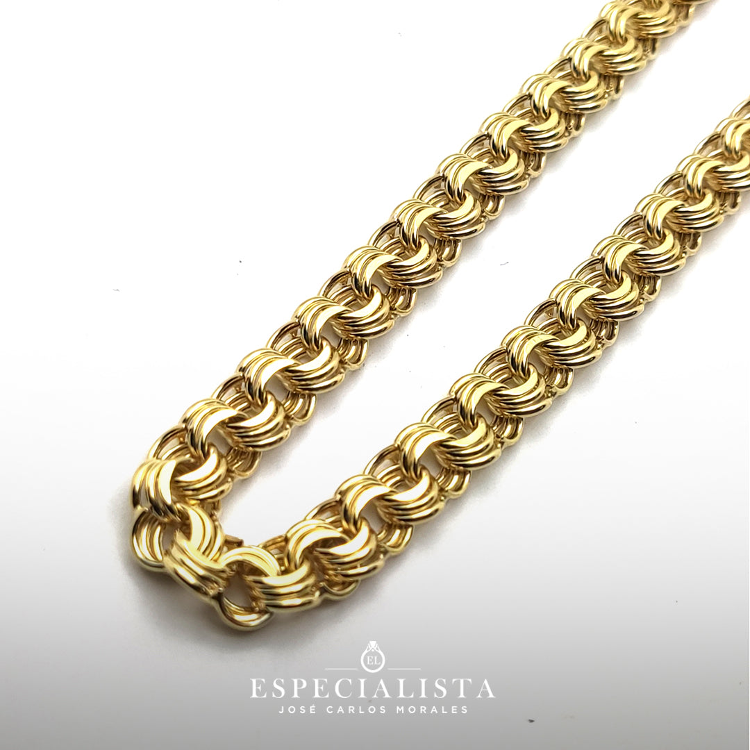 6050092LQ Cadena en oro Amarillo de 10 Kilates. – Joyería El Especialista