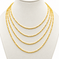 Torsal tipo Figaro en oro amarillo de 10 Kilates | 6050184LQ