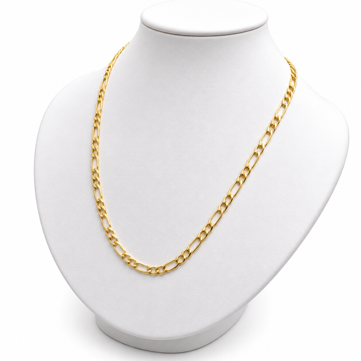 Cadena eslabones 3x1 en oro amarillo de 10 Kilates. Disponibles en varios largos | 6050189LQ