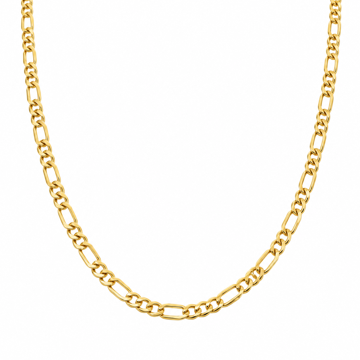 Cadena eslabones 3x1 en oro amarillo de 10 Kilates. Disponibles en varios largos | 6050189LQ