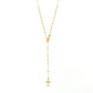 6050196LQ Rosario en oro amarillo de 10 Kilates