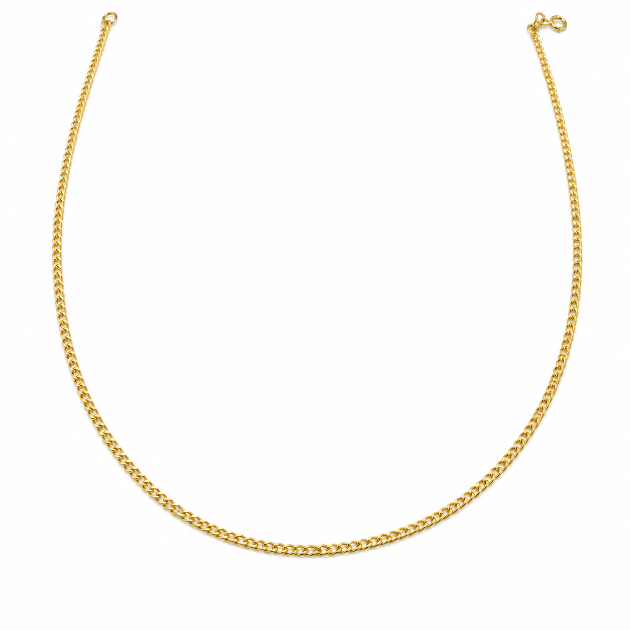 6050228LQ Collar en oro amarillo de 10 Kilataes