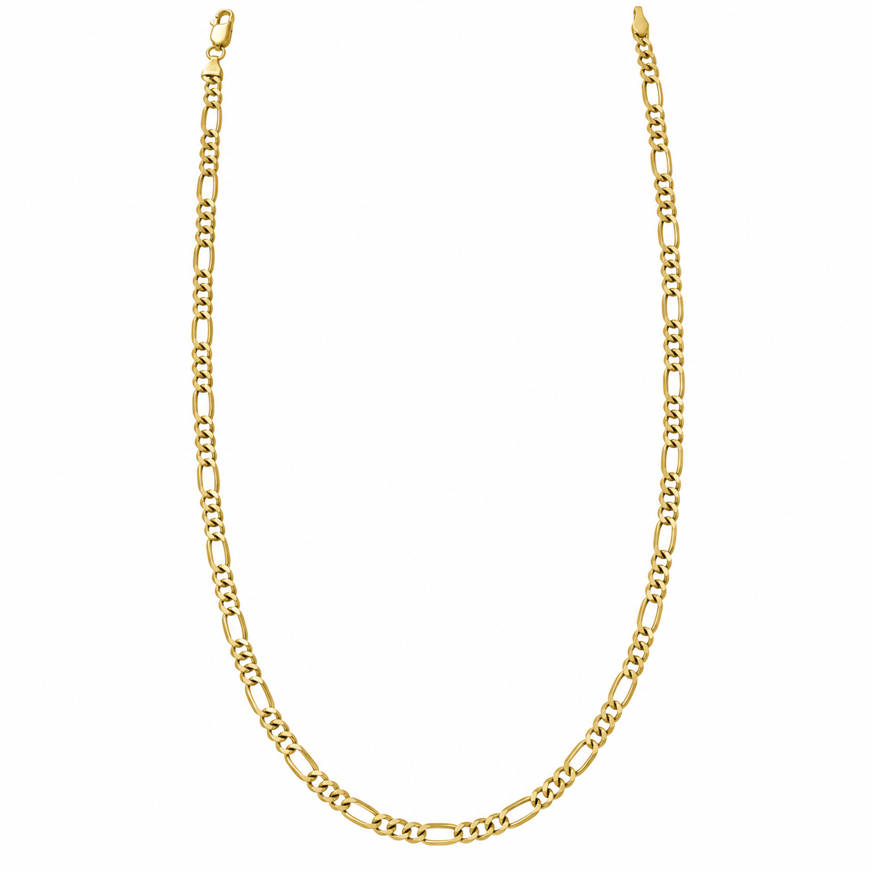 Cadena de eslabones 3x1 en oro amarillo de 10 Kilates 6050338LQ