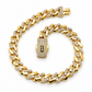 6210409LQ Pulso Monaco Edge en oro amarillo de 10 Kilates