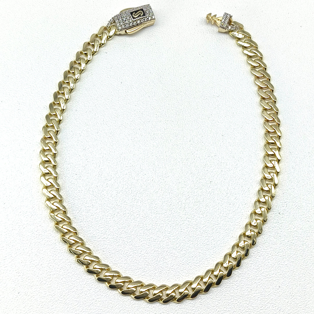 6210424LQ Pulso Mónaco en oro amarillo de 10 kilates.