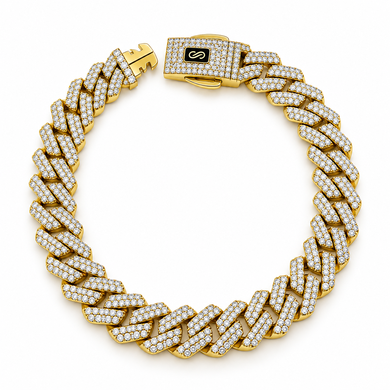 6210476LQ Pulso Mónaco en oro amarillo de 10 kilates.