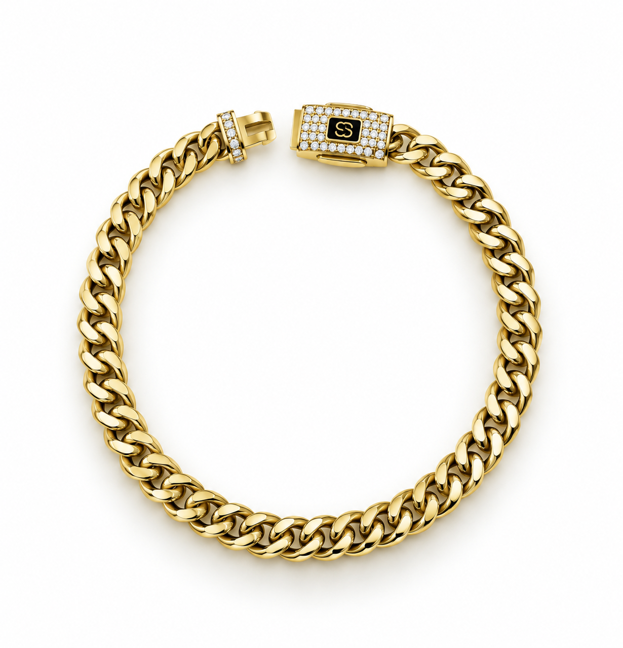 6210478LQ Pulso Mónaco en oro amarillo de 10 kilates.
