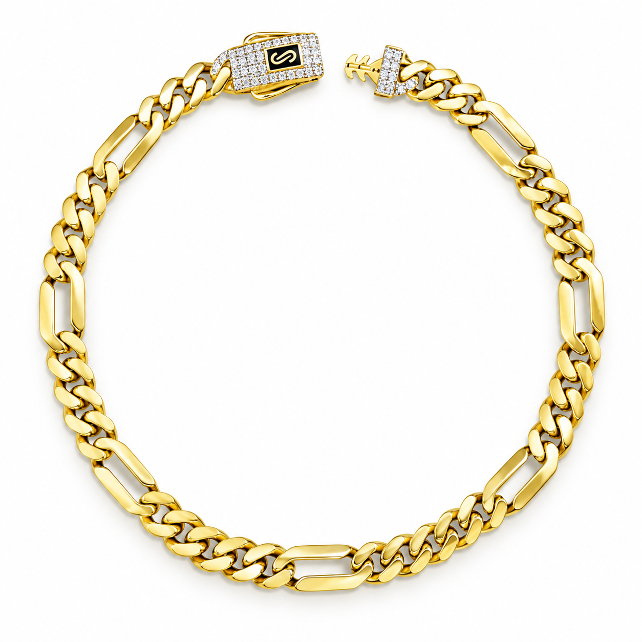 6210485LQ Pulso Mónaco en oro amarillo de 10 kilates