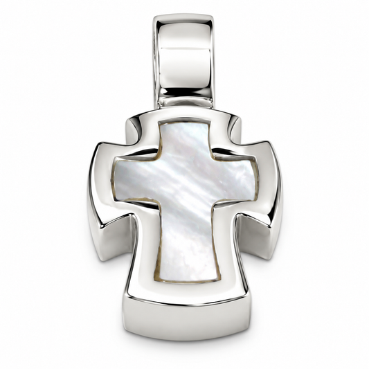 Crucifijo en oro blanco de 18K | 6310005LQ