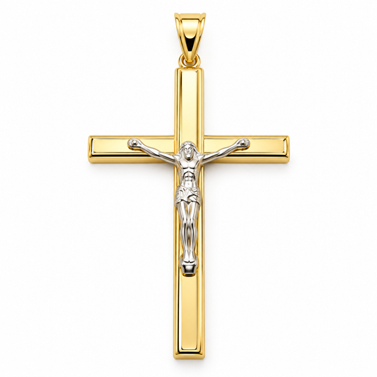 Cruz en oro amarillo de 10K | 6310056LQ