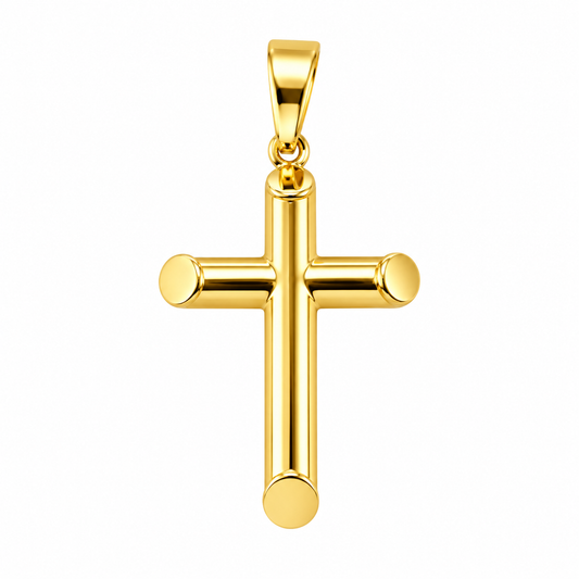 6310114LQ Cruz en Oro Amarillo de 10 kilates