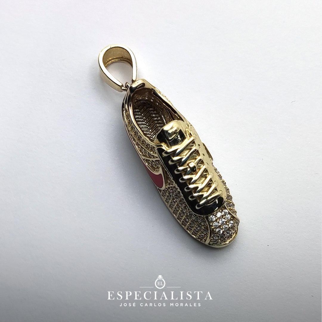 6510117LQ Dije en forma de Tenis en oro de 10 Kilates – Joyería El