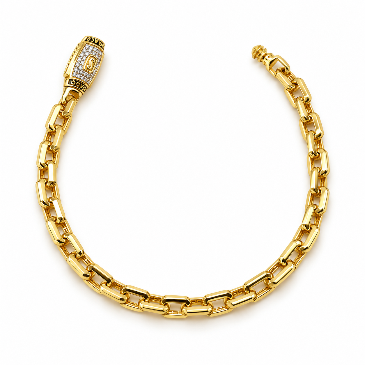 Pulso Monaco en oro amarillo de 10 Kilates | 6210416LQ