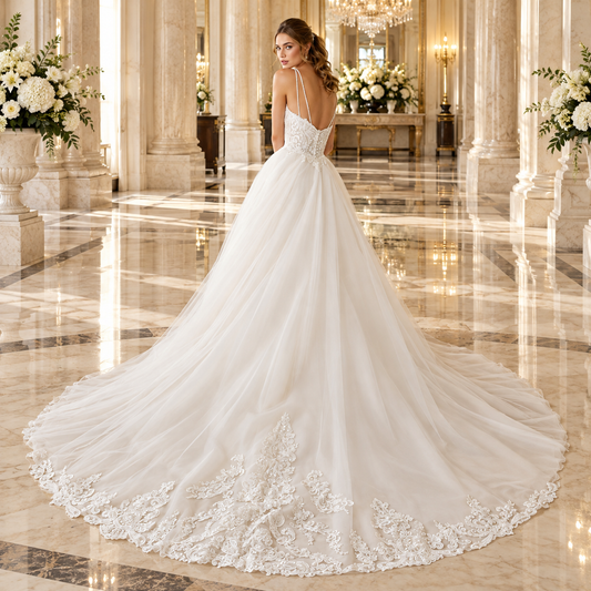 Cauda y falda adicional para vestido de novia | ML11311