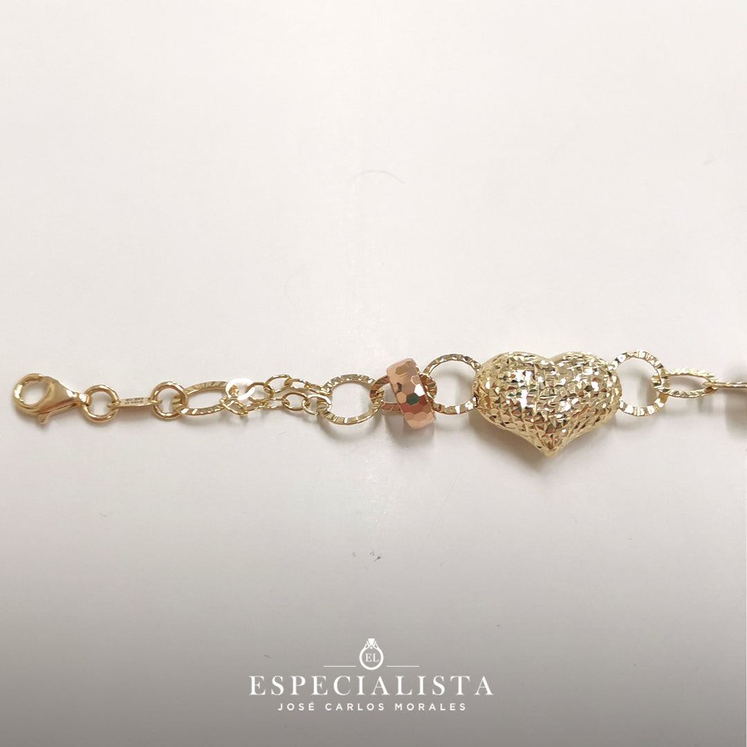 Pulsera para dama en oro de 14 – Joyería El Especialista
