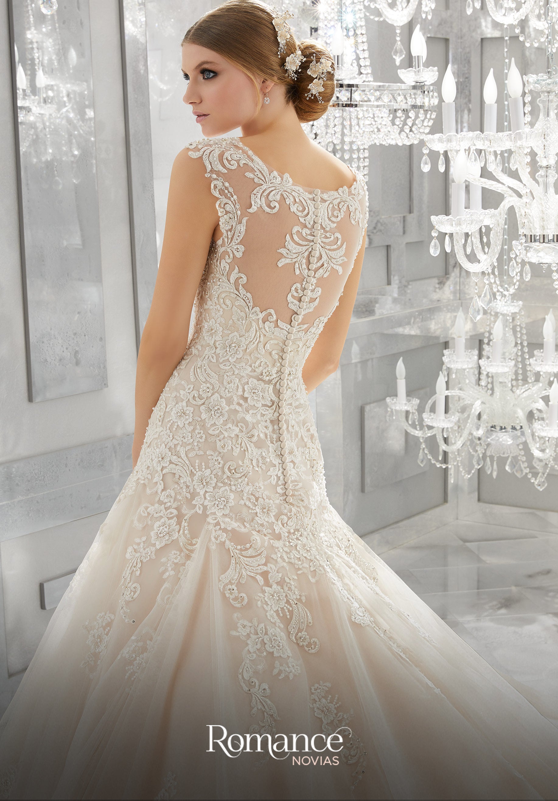 Vestido de Novia en corte Princesa Mori Lee – Joyería El Especialista